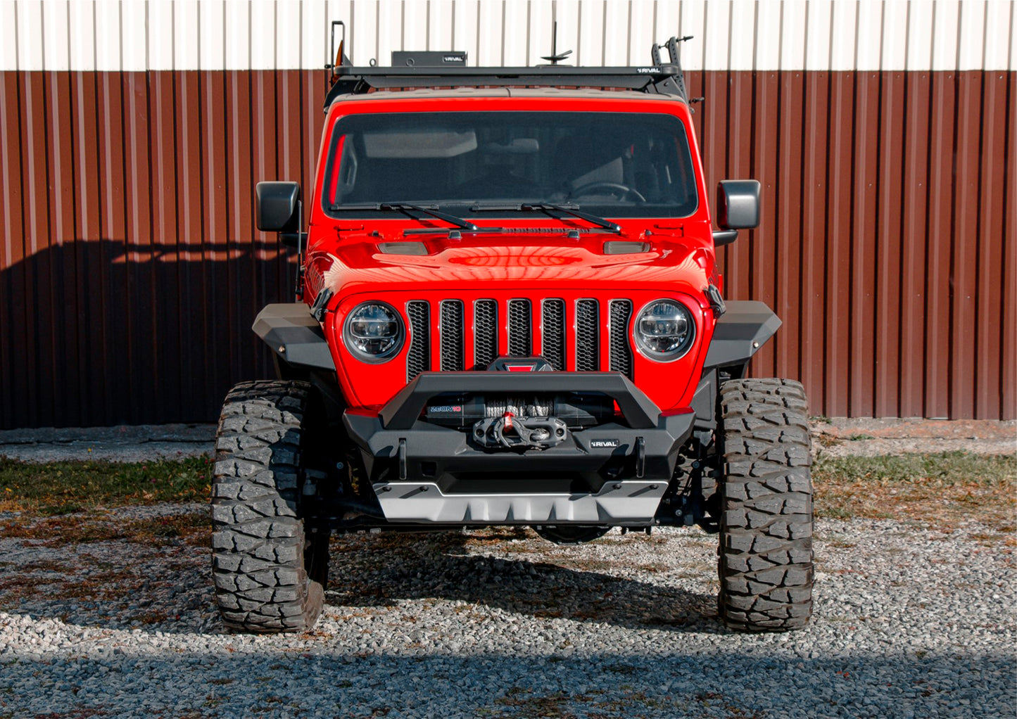 Aluminium Front Bar – Jeep Wrangler (2007–Present) / Gladiator (2019–Present)
