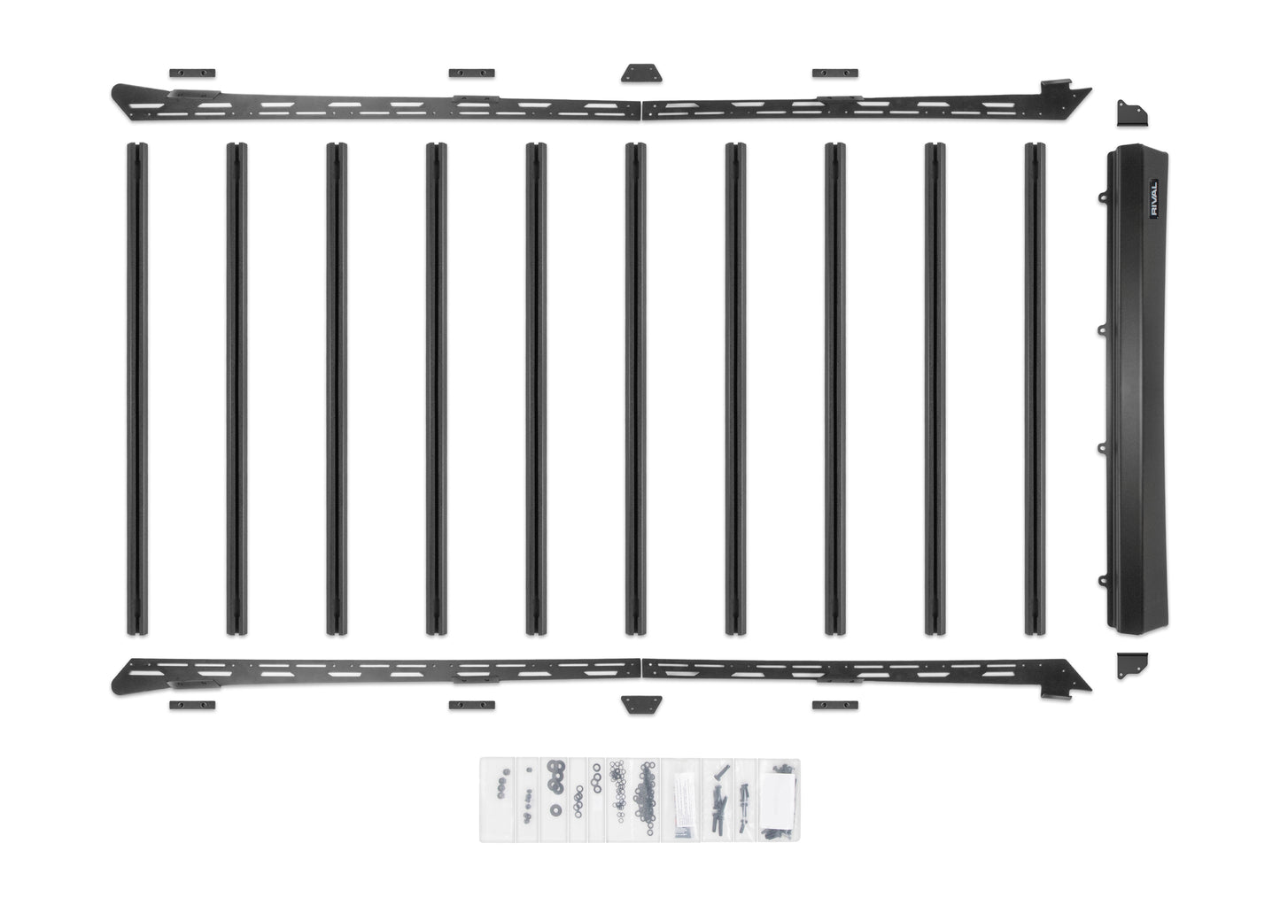 Aluminum Traveler Roof Rack – Toyota Land Cruiser 250 (2024-Present)