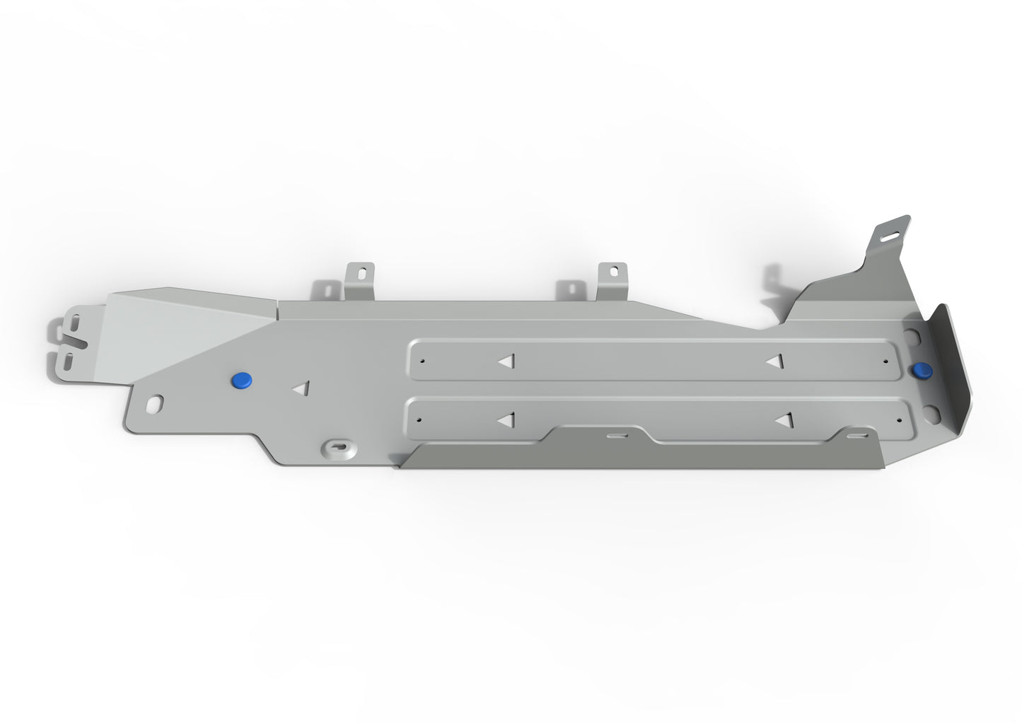 RIVAL Aluminum Fuel Tank Skid Plate Jeep Wrangler JK (4 Doors) 2007-2018 - RIVAL 4x4 Asia | Middle East | Africa