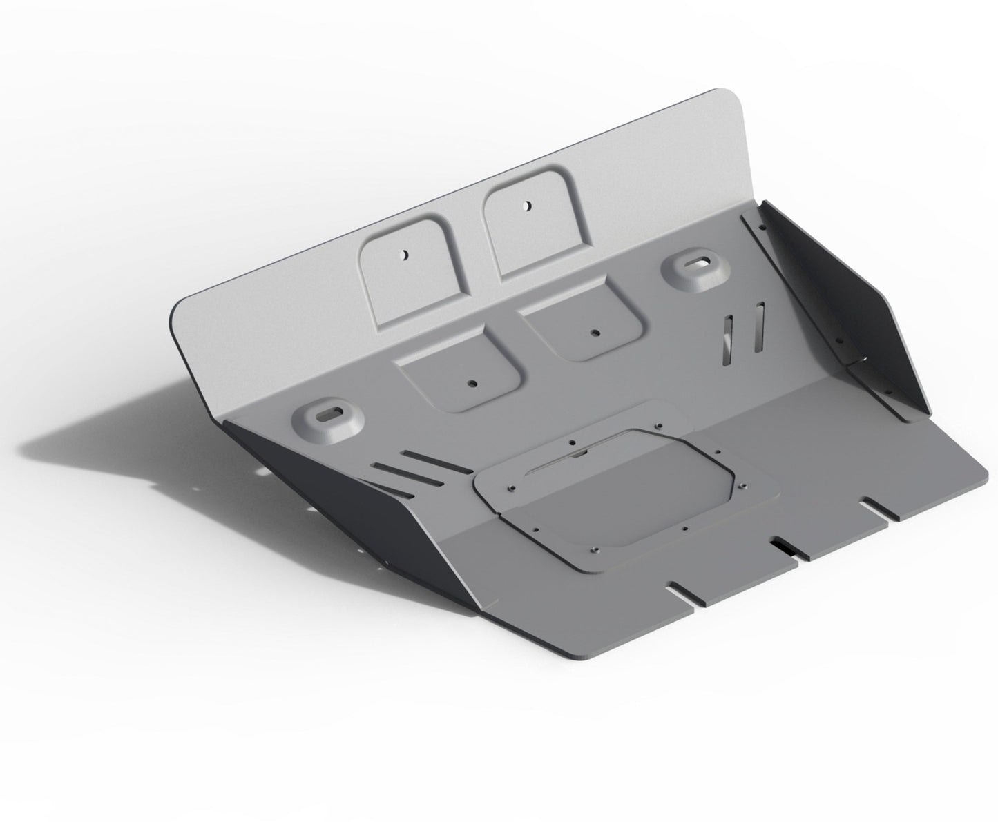 RIVAL Aluminum Engine (plate 1) Skid Plate FJ Cruiser 2007- / Land Cruiser Prado 120 2007-2009 - RIVAL 4x4 Asia | Middle East | Africa