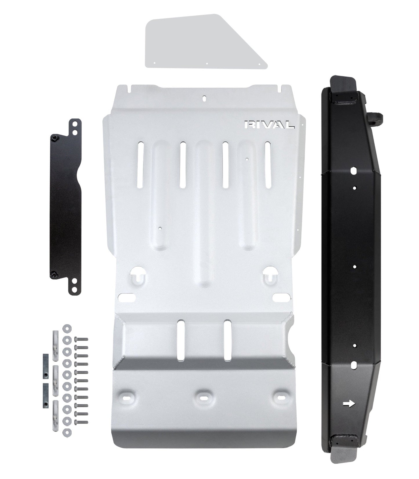 RIVAL Aluminum Transmission and Transfer Case Skid Plate Toyota Tacoma 2016-2023 - RIVAL 4x4 Asia | Middle East | Africa