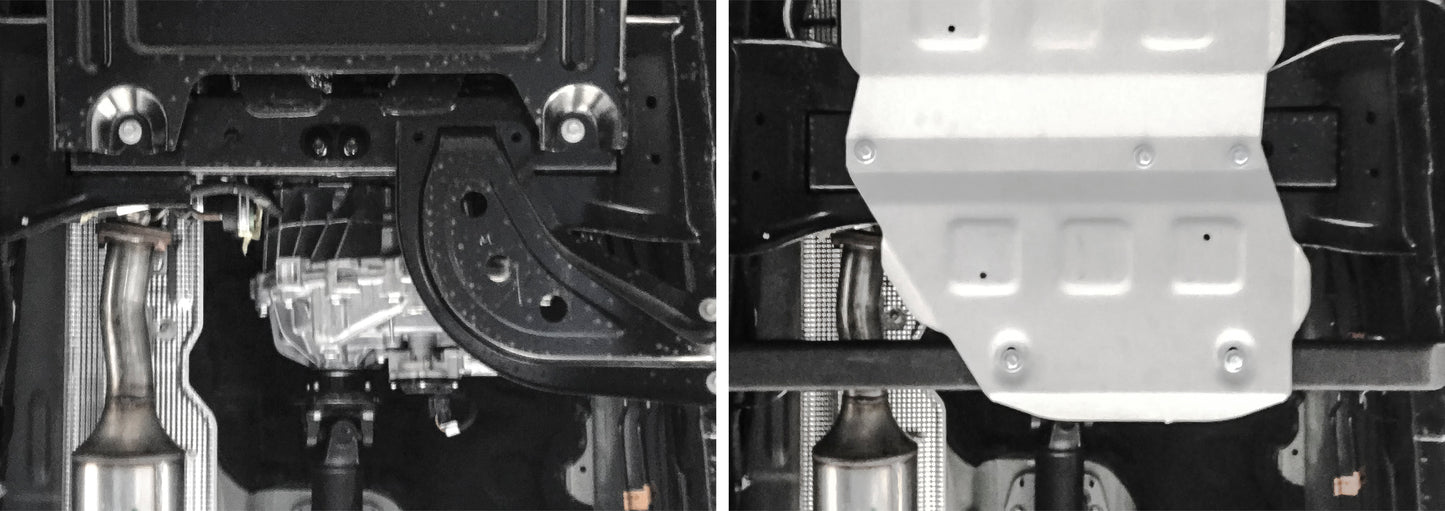 Aluminium Transfer Case Skid Plate – Ford Ranger (2012–2022) / Ranger Raptor (2019–Present)