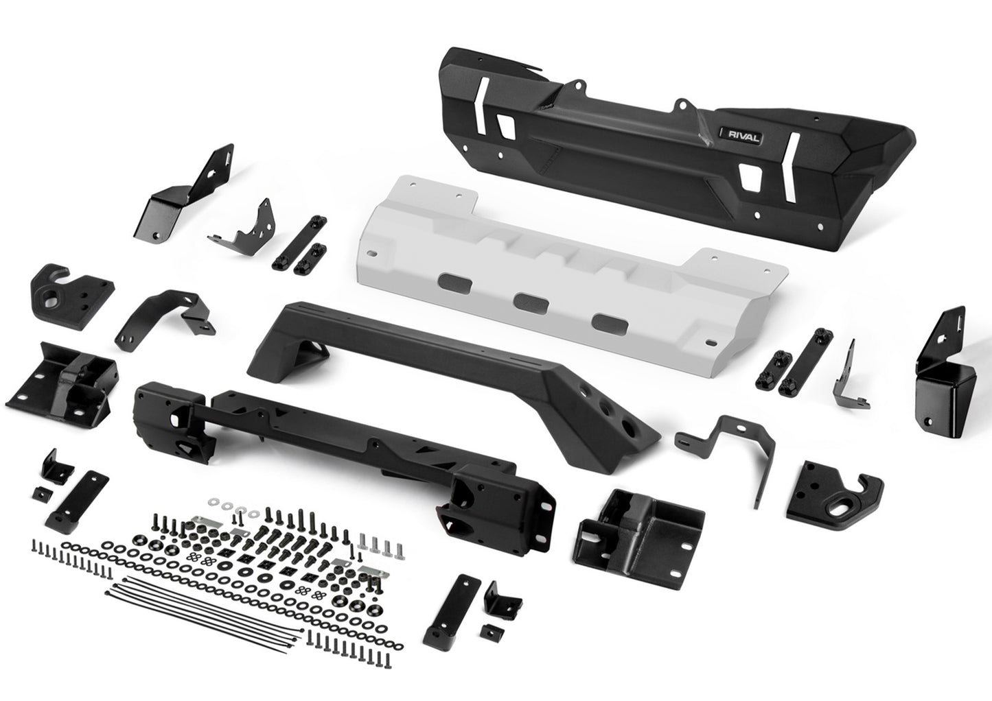 Aluminium Front Bar – Jeep Wrangler (2007–Present) / Gladiator (2019–Present)