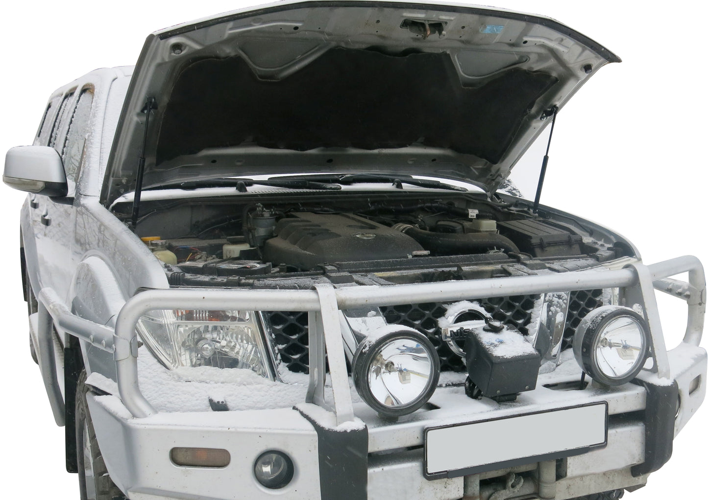 RIVAL Hood Lifts Nissan Navara 2005-2015 - RIVAL 4x4 Asia | Middle East | Africa