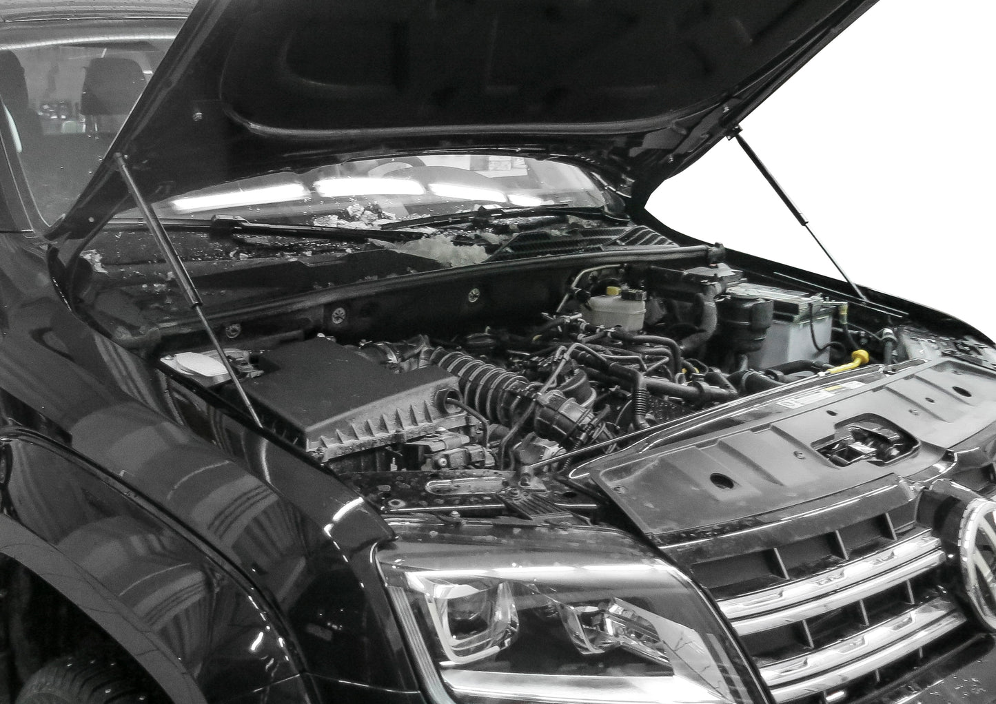 RIVAL Hood Lifts Volkswagen Amarok 2010- - RIVAL 4x4 Asia | Middle East | Africa