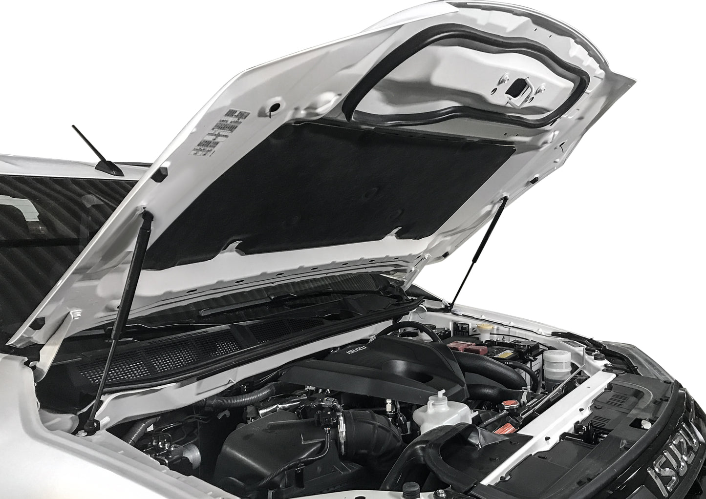 RIVAL Hood Lifts Isuzu D-Max 2021- - RIVAL 4x4 Asia | Middle East | Africa