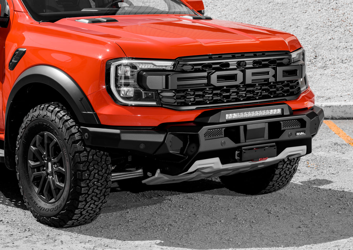 RIVAL Front Aluminum Bumper Ford Ranger Raptor Next Gen