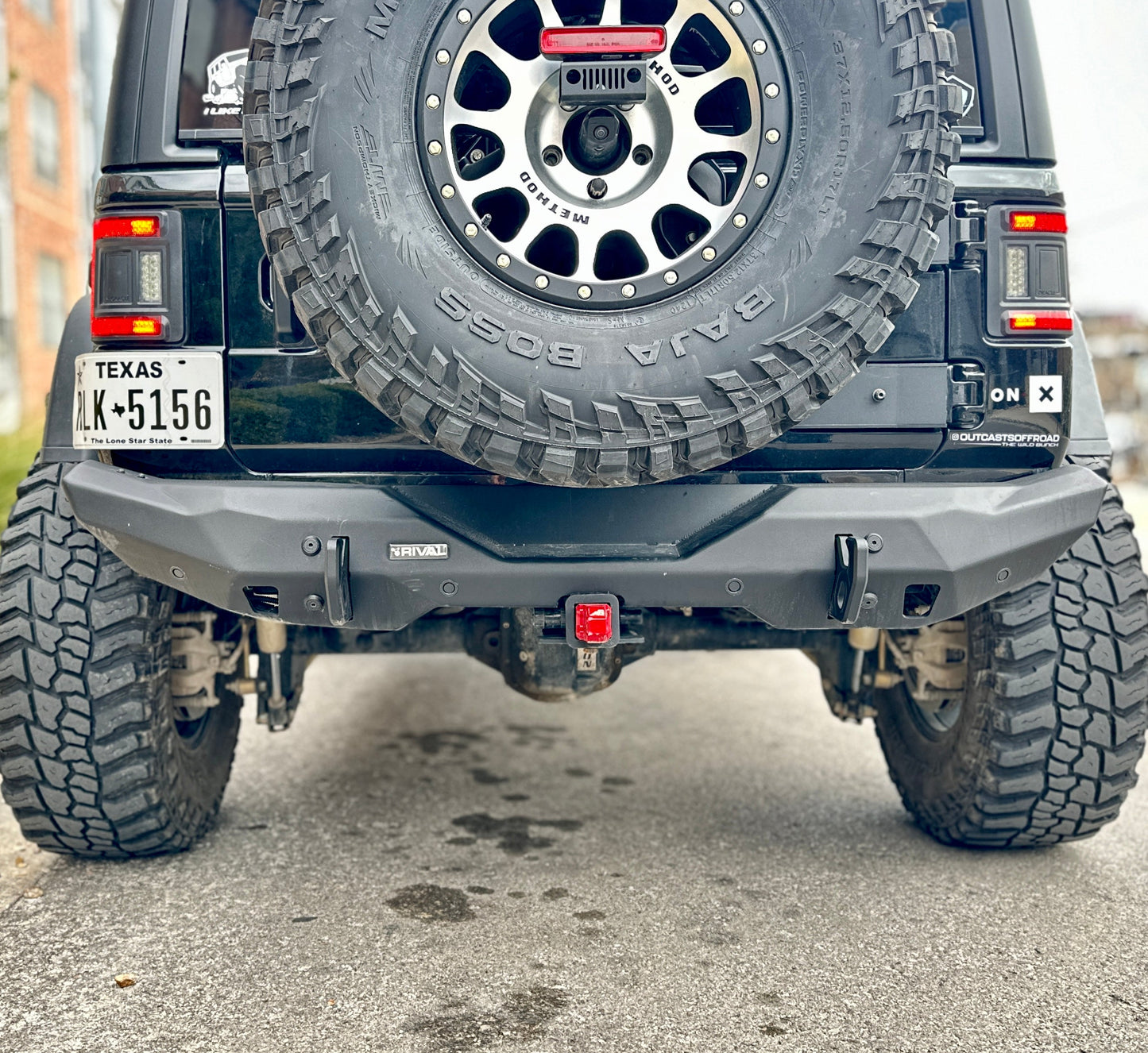 RIVAL Rear Aluminum Stubby Bumper Jeep Wrangler JL 2018-2024 - RIVAL 4x4 Asia | Middle East | Africa