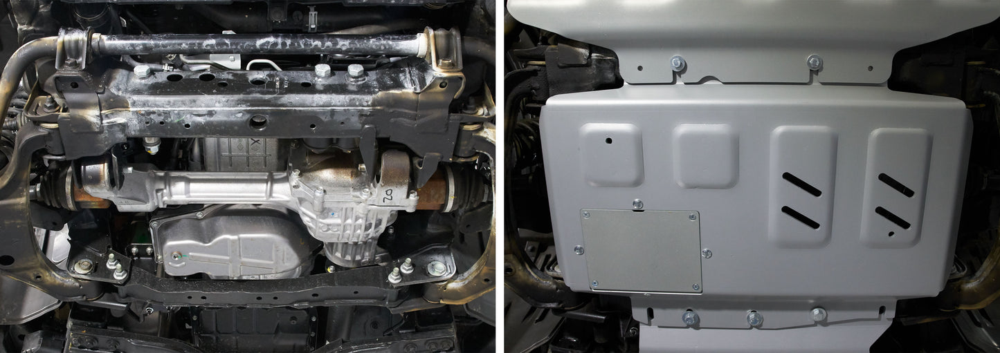 Aluminium Engine Skid Plate – Nissan Navara D23 (2015–Present) / D40 (2005–2015) / Mercedes X-Class (2017-Present)