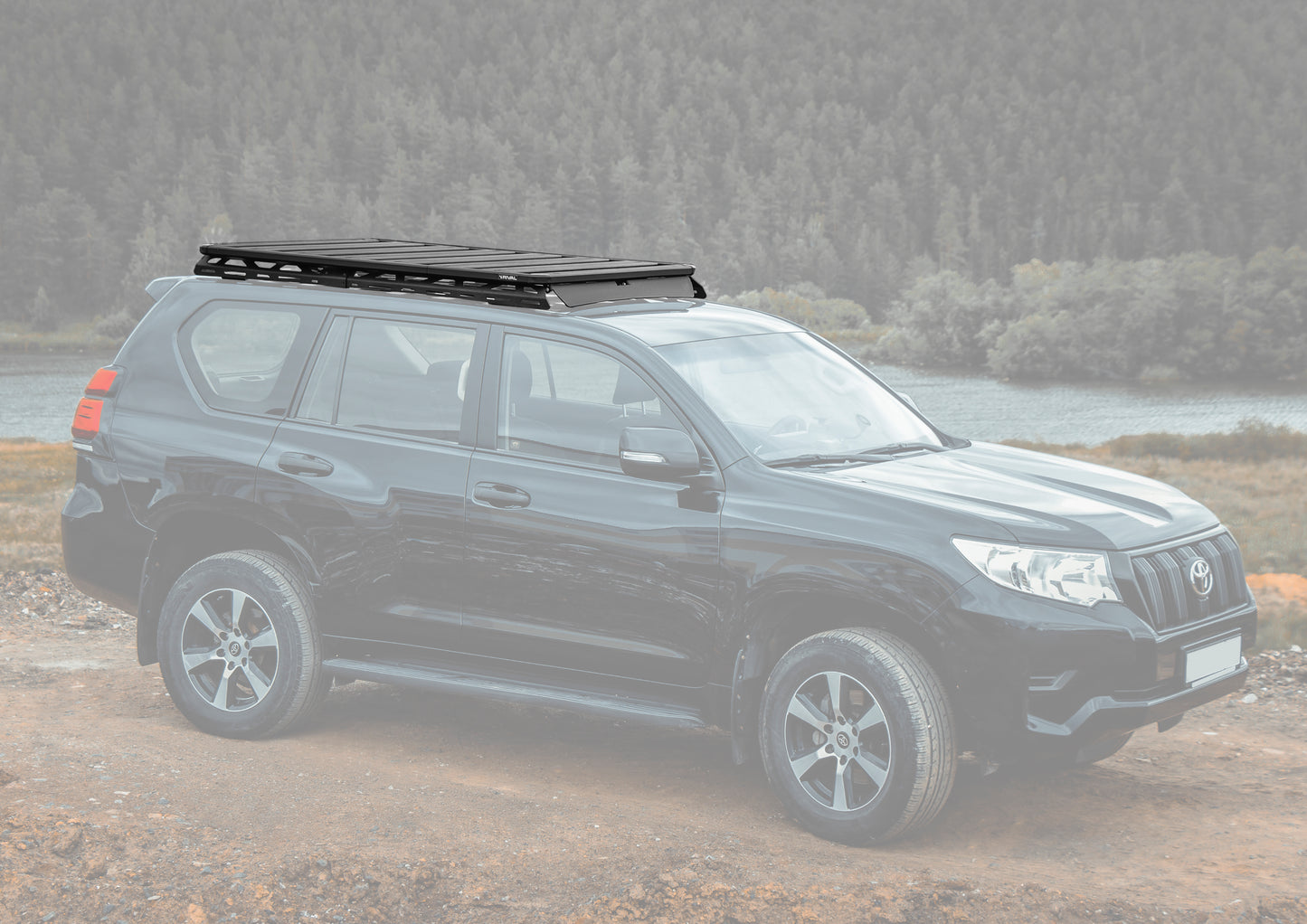 Aluminium Roof Rack – Toyota Land Cruiser 150 (2007–Present) / Lexus GX 460 (2010–Present)
