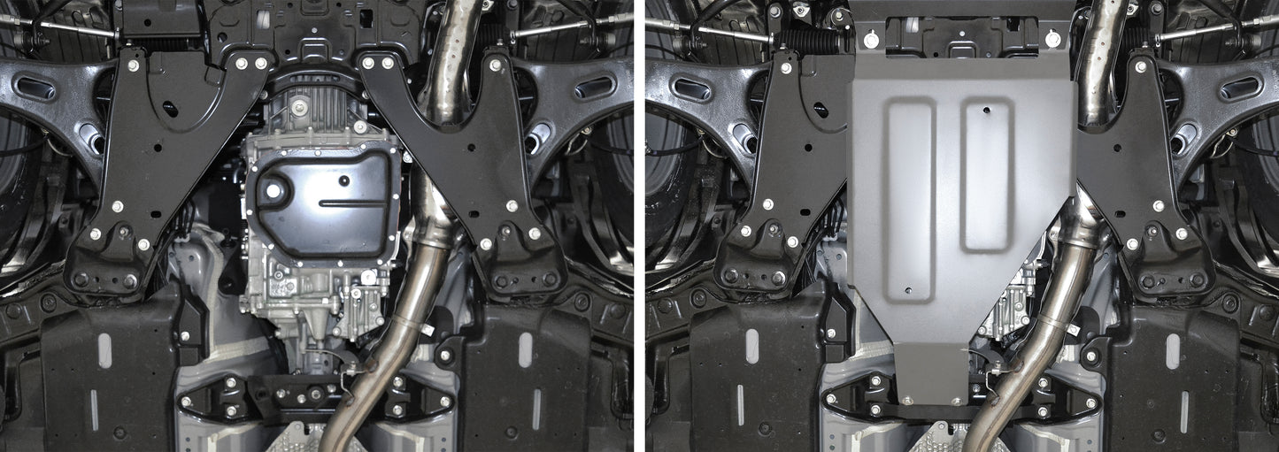 Aluminum Gearbox Skid Plate – Subaru Forester (2018–Present)