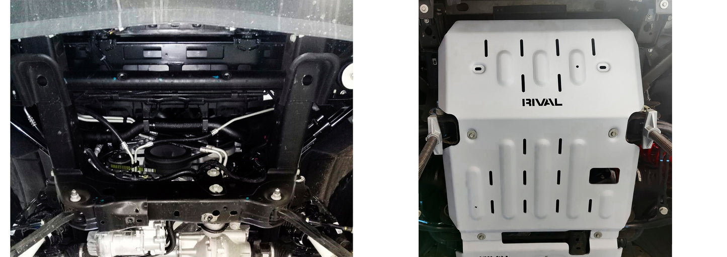 Aluminium Radiator Skid Plate – Cadillac Escalade (2020-Present), GMC Sierra (2018-Present), Chevrolet Silverado (2019-Present)
