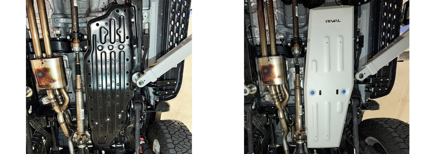 Aluminium Fuel Tank Skid Plate – Ford Everest / Ranger Raptor Next Gen (2023–Present)