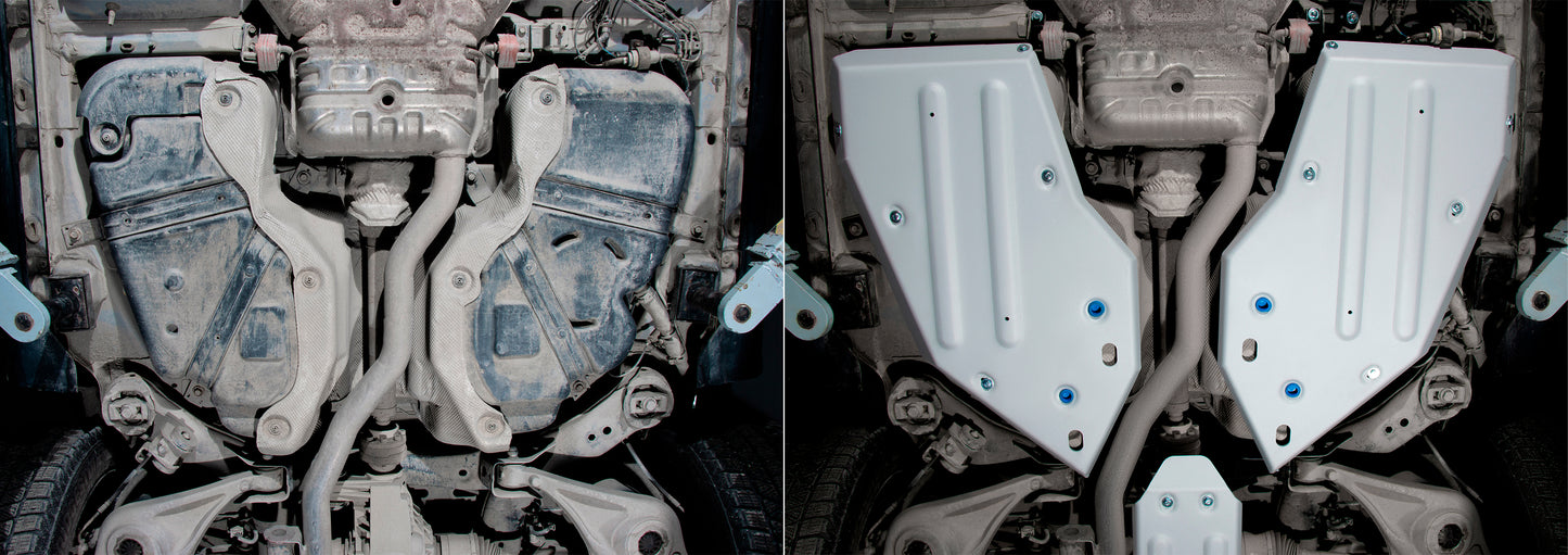 Aluminum Fuel Tank Skid Plate - Jeep Grand Cherokee V-3.0; 3.0D; 3.6 (2010-2021)