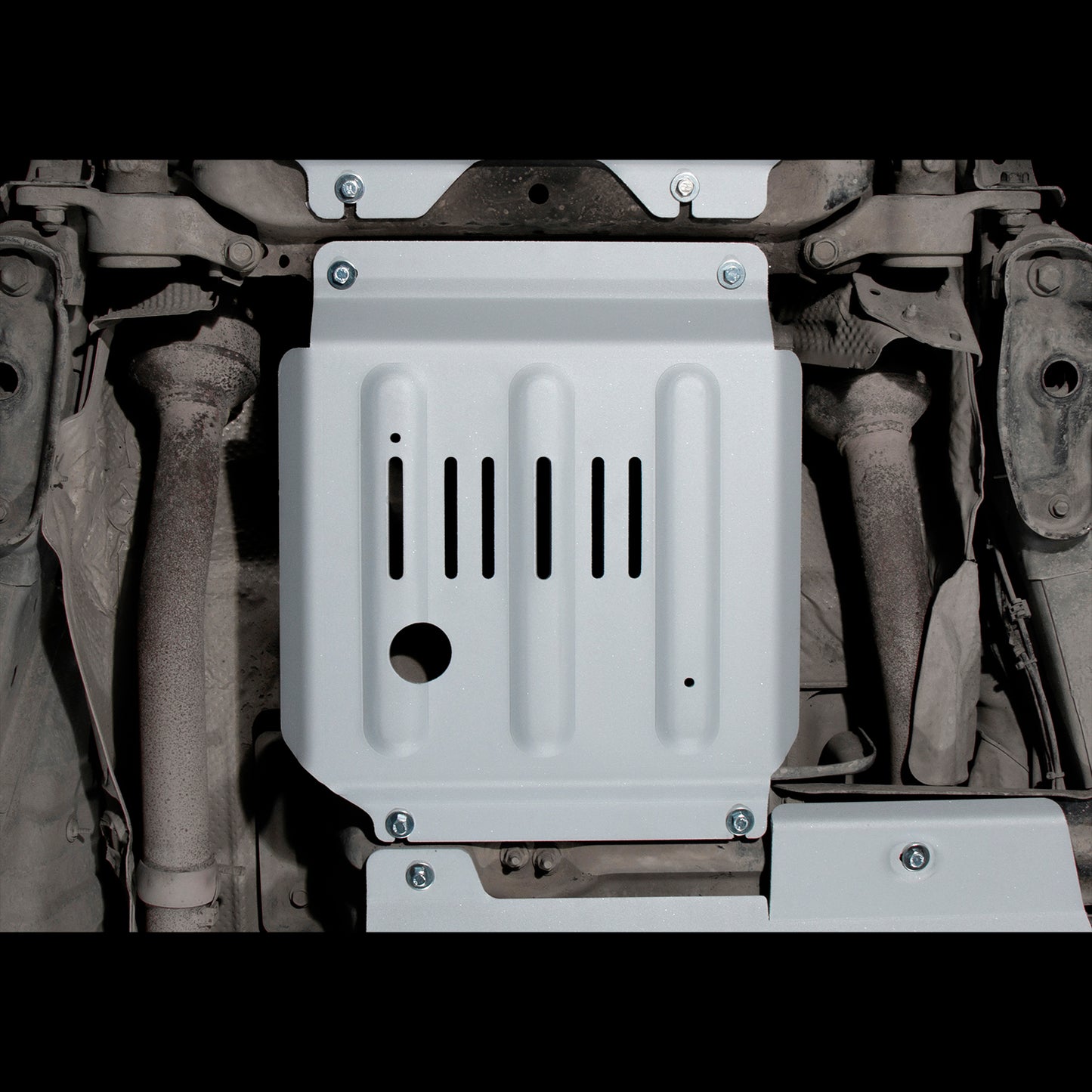 Aluminum Transmission Bash Plate - Jeep Grand Cherokee V-3.0; 3.0D; 3.6; 2010-2021