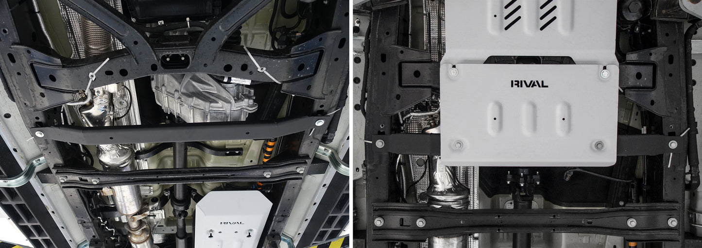 Aluminium Transfer Case Skid Plate – Ford Ranger Next Gen / Ford Everest Next Gen / Ford Raptor Next Gen / VW Amarok (2023–Present)