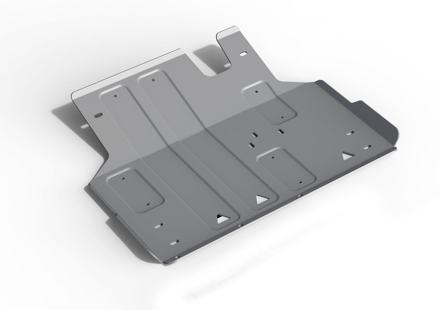 Aluminum Gearbox & Transfer Case Skid Plate – Toyota Land Cruiser HZJ78 / HZJ79 (2007–Present)