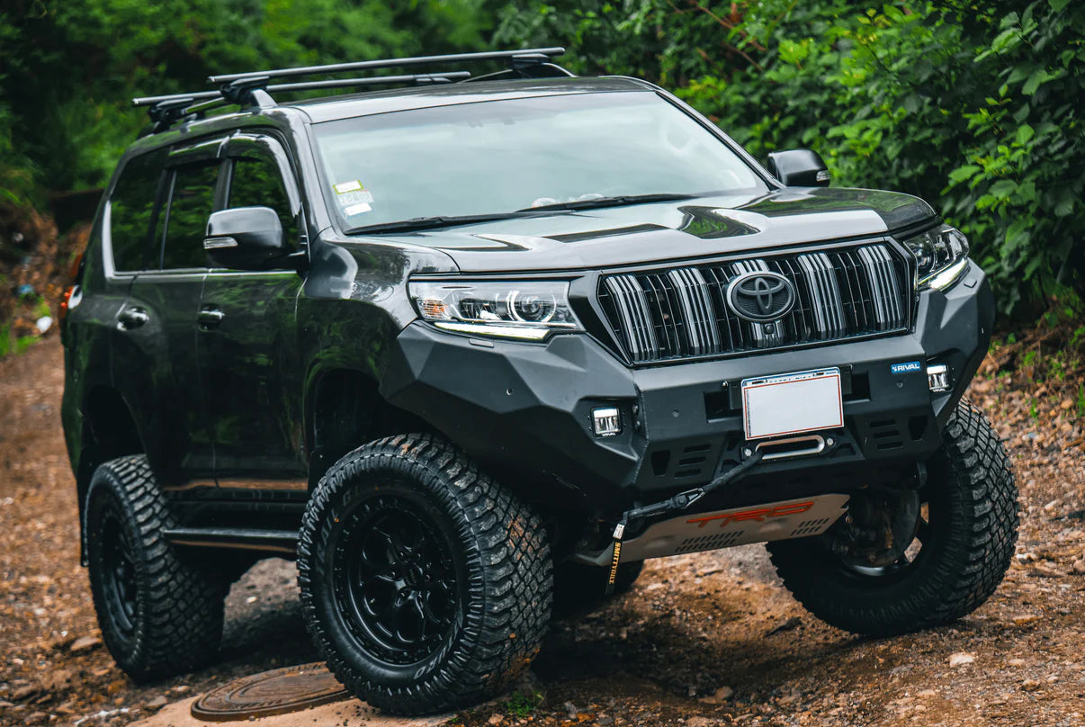 RIVAL Front Aluminum Bumper Toyota Land Cruiser 150 PRADO Series 2018- - RIVAL 4x4 Asia | Middle East | Africa
