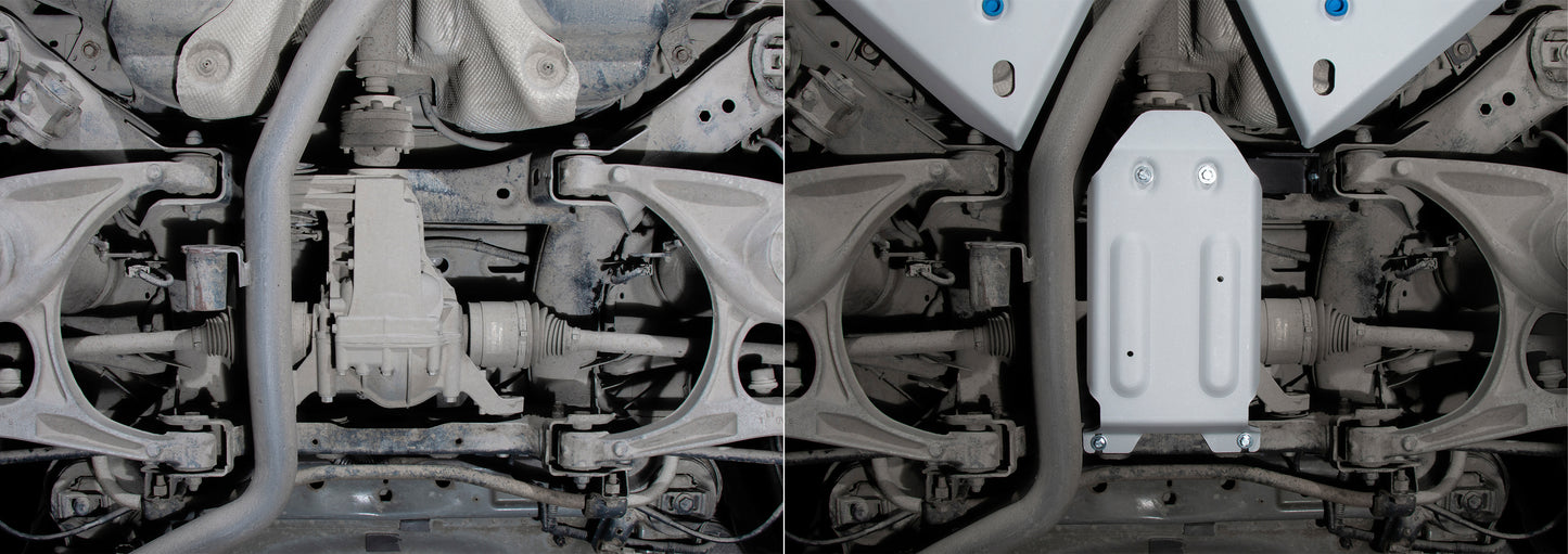 Aluminum Differential Bash Plate - Jeep Grand Cherokee (2010-2021)