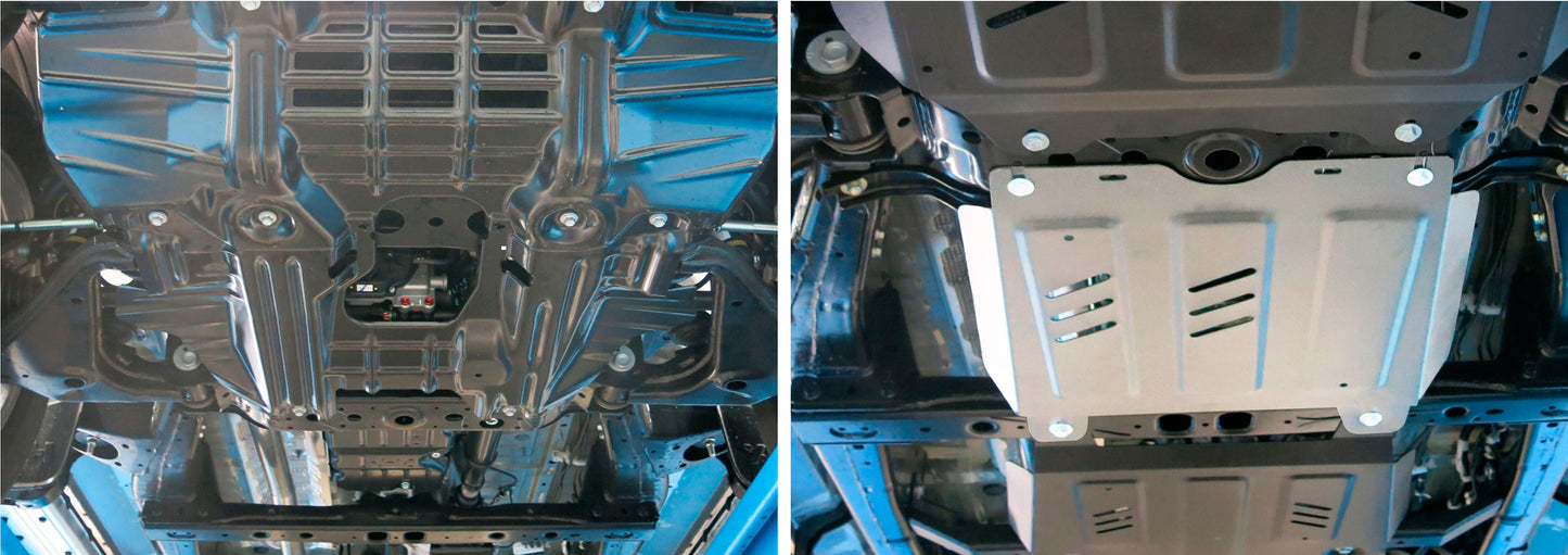 Aluminium Transmission Skid Plate - Toyota Hilux / Fortuner (2015–Present)