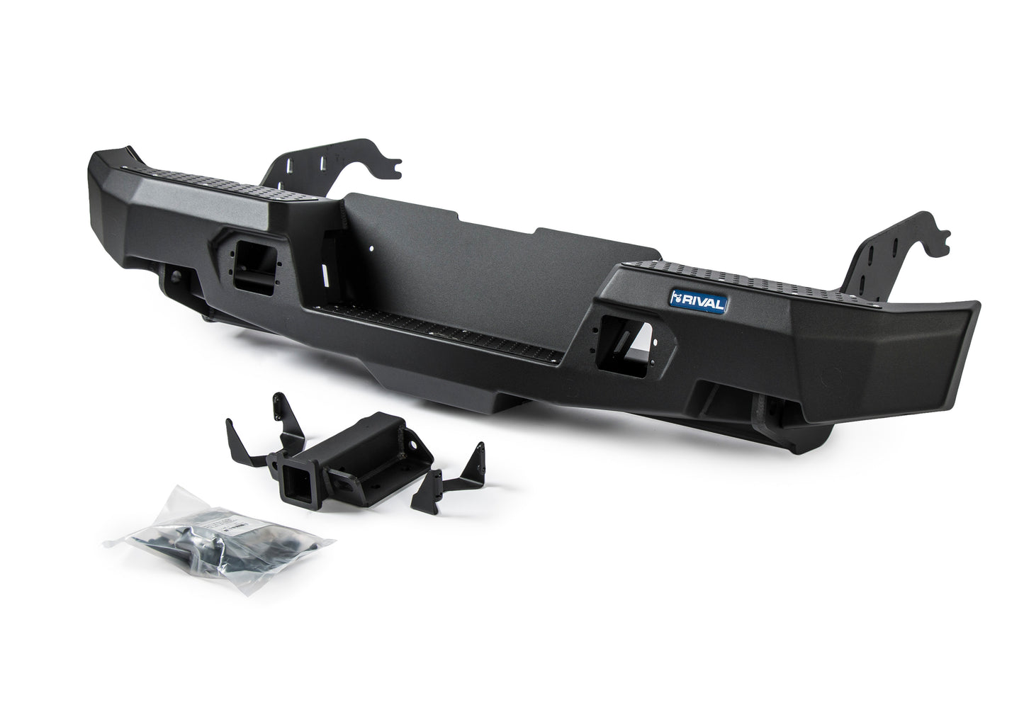 Aluminium Rear Bar with RIVAL Spotlights (Set of 2) – Ford Ranger PX1/PX2/PX3 (2011–2022)