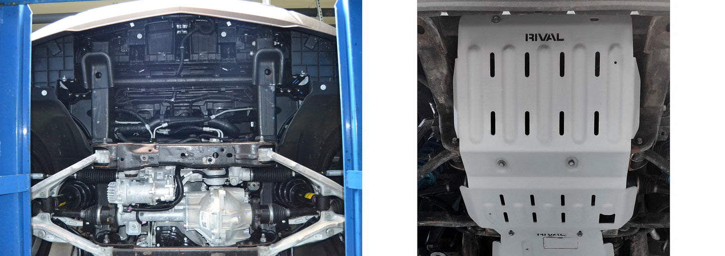 Aluminium Engine Skid Plate – Cadillac Escalade (2014–2020) / GMC Sierra (2013–2015) / Chevrolet Tahoe (2014–2021) / Silverado (2013–2015)