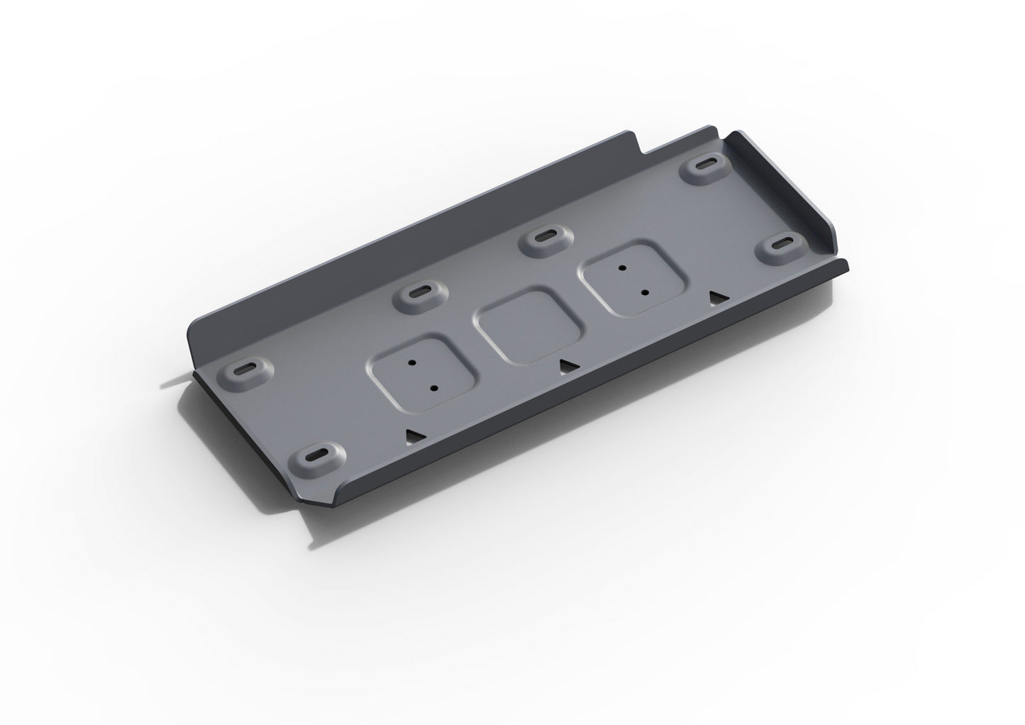 Aluminum Steering Rods Skid Plate – Toyota Land Cruiser HZJ78 / HZJ79 (2007–Present)