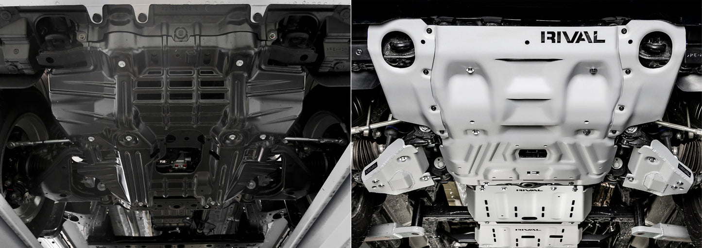 Aluminium Engine Bash Plate – Toyota Hilux / Fortuner (2015–Present) | New Design
