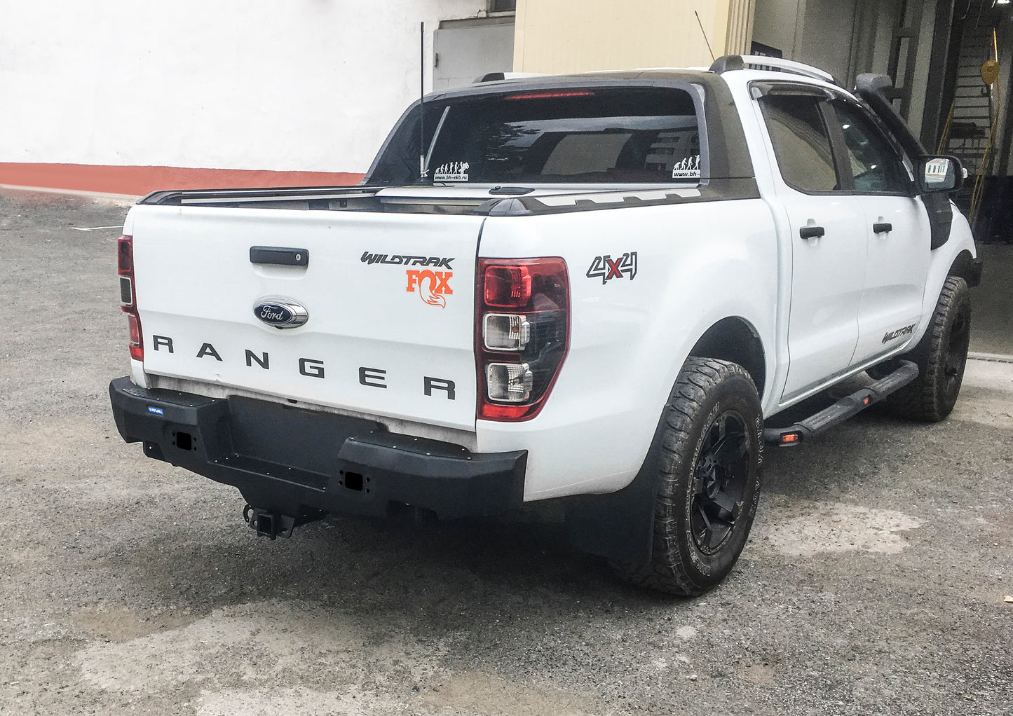 Aluminium Rear Bar with RIVAL Spotlights (Set of 2) – Ford Ranger PX1/PX2/PX3 (2011–2022)