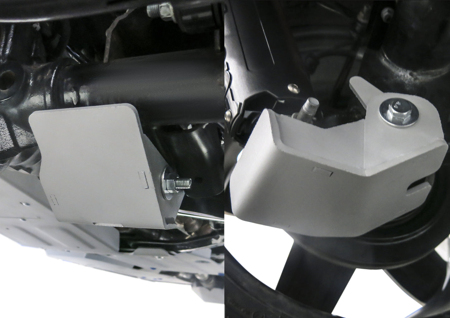 Aluminium Front & Rear Lower Control Arm Skid Plate – Jeep Wrangler JL (2018–Present)