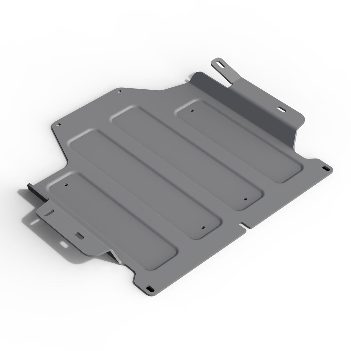 RIVAL Aluminum Gearbox Skid Plate Nissan Patrol Y61 2004-2010 - RIVAL 4x4  Asia | Middle East | Africa