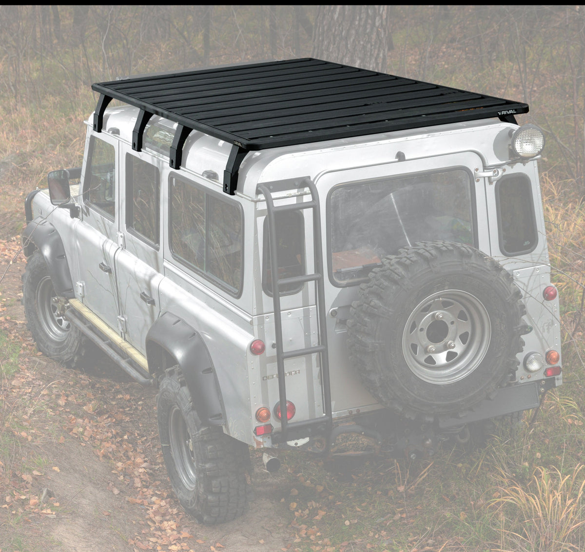 Land Rover Racking Ideas RIVAL Aluminum Roof Rack Land Rover Defender 110 1990-2016 – RIVAL 4x4 MEA