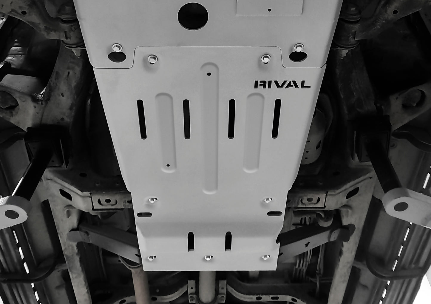 Aluminum Gearbox and Transfer Case Skid Plate - Toyota Tacoma (2015-2023) Not Compatible with TRD Skid Plate