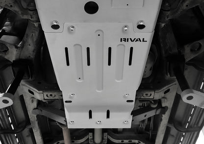 Aluminum Gearbox and Transfer Case Skid Plate - Toyota Tacoma (2015-2023) Not Compatible with TRD Skid Plate