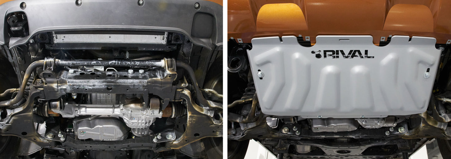 Aluminium Radiator Skid Plate – Nissan Navara D23 (2015–Present) / D40 (2005–2015) / Mercedes X-Class (2008-Present)