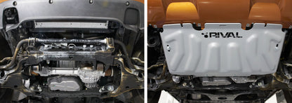 Aluminium Radiator Skid Plate – Nissan Navara D23 (2015–Present) / D40 (2005–2015) / Mercedes X-Class (2008-Present)