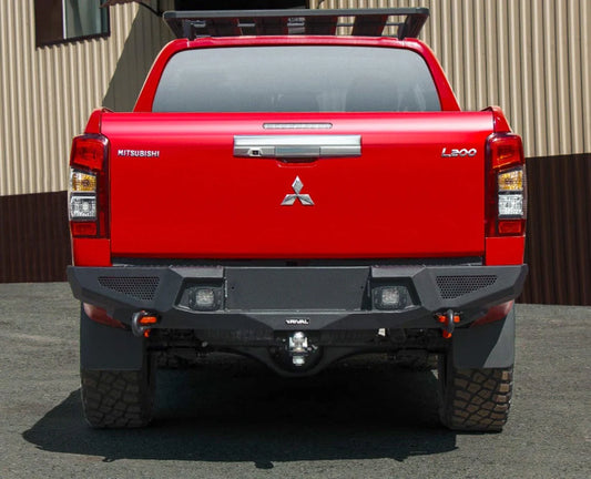 RIVAL Rear Aluminum Bumper Mitsubishi L200/Triton 2019- - RIVAL 4x4 Middle East | Africa | Asia