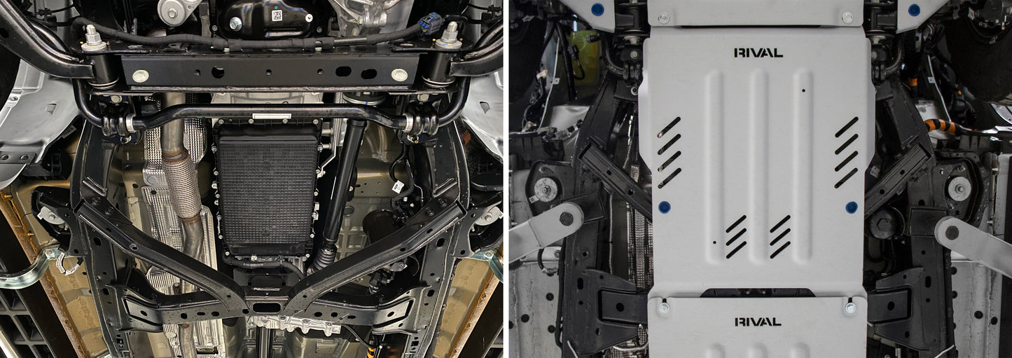 Aluminium Transmission Skid Plate – Ford Ranger Next Gen / Ford Everest Next Gen / Ford Raptor Next Gen / VW Amarok (2023–Present)
