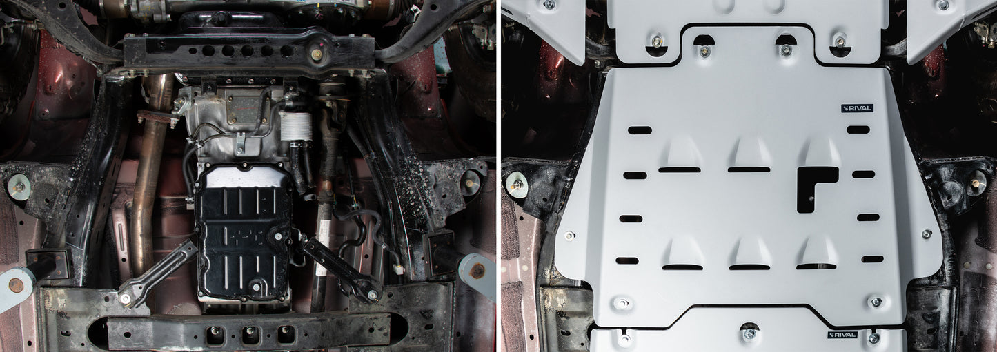 Aluminium Transmission Skid Plate – Isuzu D-Max / Mazda BT-50 (2021–Present)
