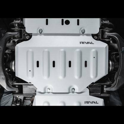 Aluminum Engine Skid Plate - Tank 300 2.0L At 4Wd (2021-Present) / Tank 500 3.0L At 4Wd (2021-Present) + Fitting Kit