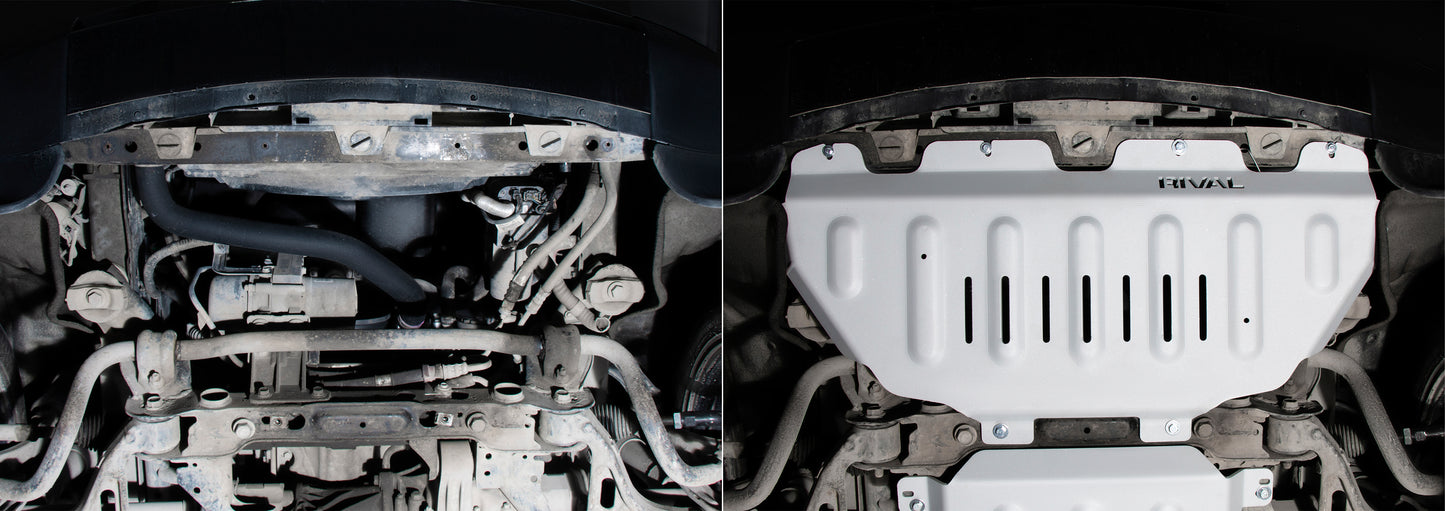 Aluminum Radiator Skid Plate - Jeep Grand Cherokee V-3.0; 3.0D; 3.6 (2010-2021)