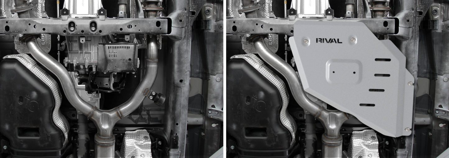 Aluminum Transfer Case Skid Plate - Toyota Land Cruiser 300 (2021-Present)