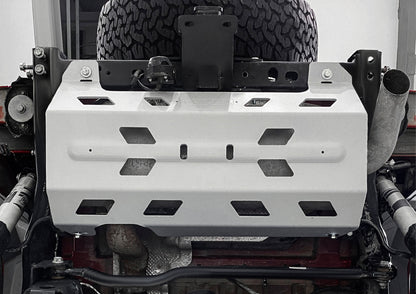 Aluminium Exhaust Pipe Skid Plate – Jeep Wrangler JL (2018–Present)