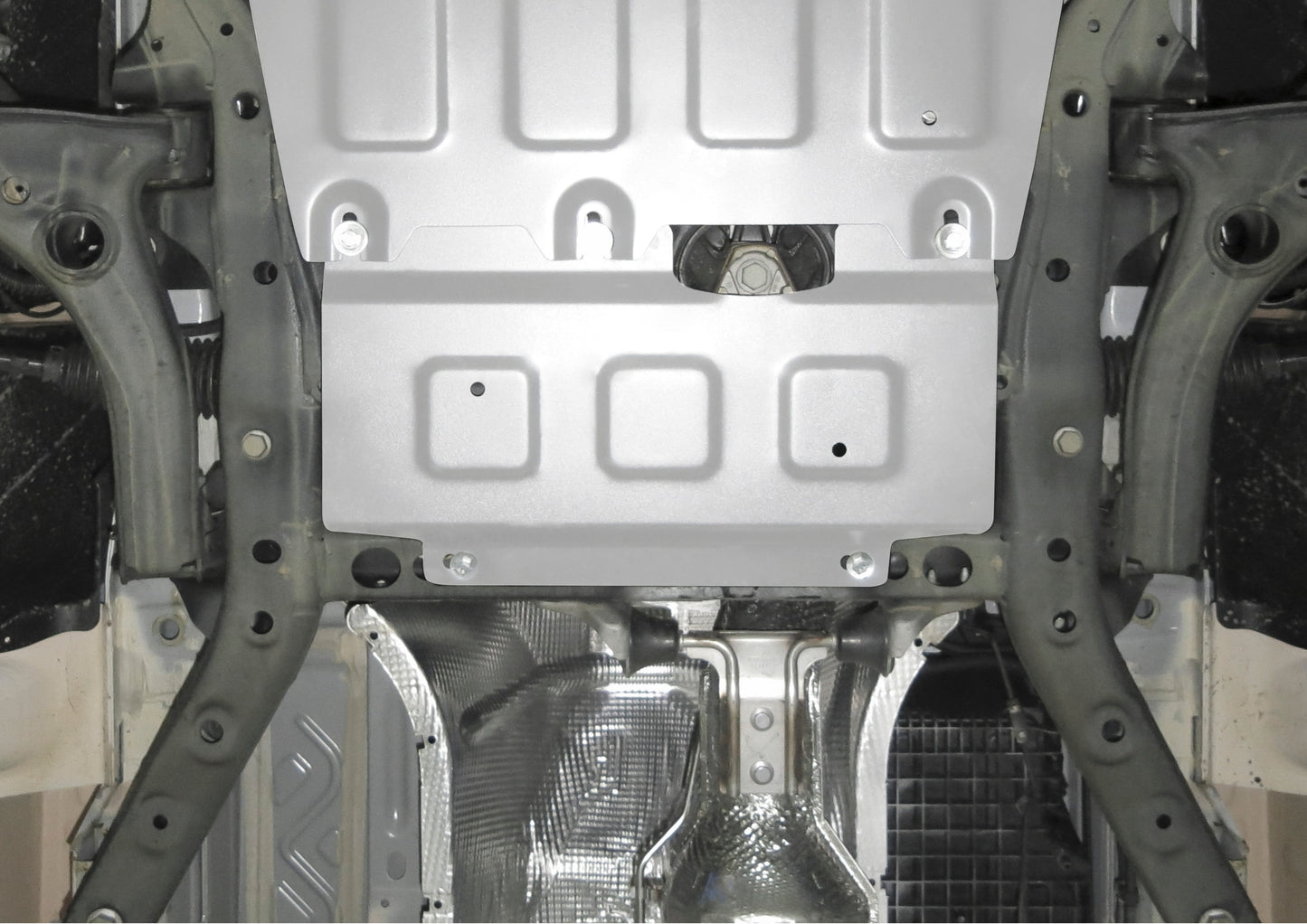 Aluminium Electric Steering Rack Motor Skid Plate – Volkswagen Crafter (2017–Present)