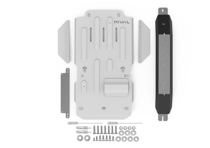 Aluminum Transmission Transfer Case Skid Plate - Toyota 4Runner (2010-2024), FJ Cruiser (2006-2023)