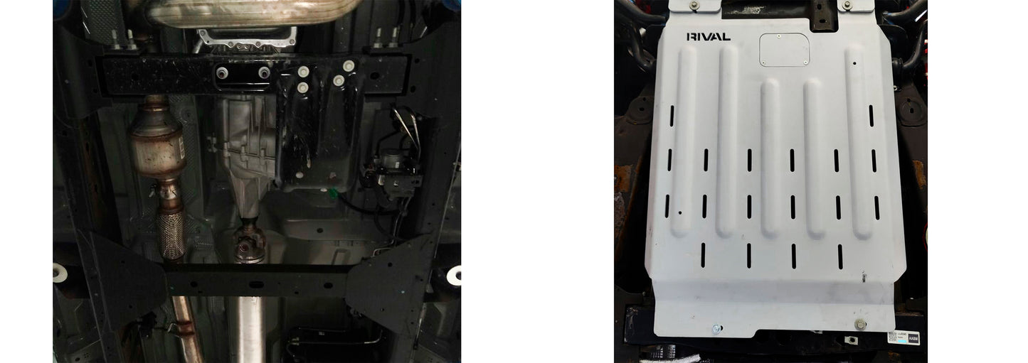 Aluminium Gearbox Skid Plate – Cadillac Escalade (2020-Present), GMC Sierra (2018-Present), Chevrolet Silverado (2019–Present)