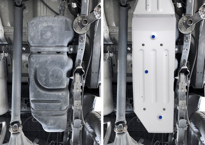 Aluminum Fuel Tank Skid Plate – Toyota Tacoma (2016–2023), incl. TRD Off-Road, 5-Foot Bed Only