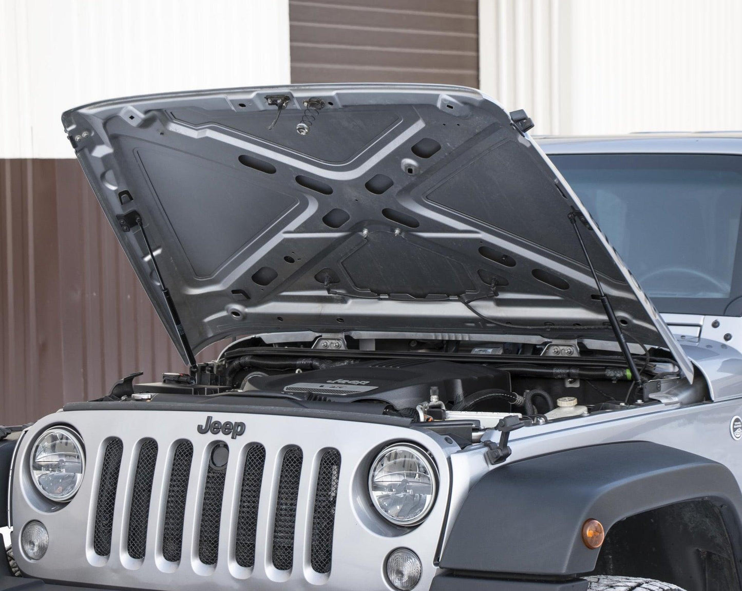 2A.ST.2703.1 Hood Lifts Jeep Wrangler JK - RIVAL 4x4 USA